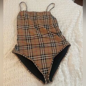 Authentic Burberry 1 pc Bathing Suit Large